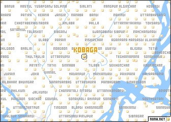 map of Kobāga