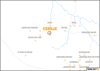 map of Kobaje