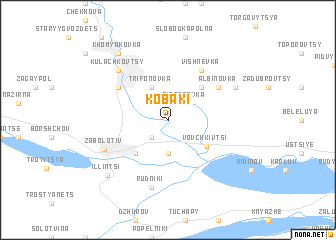 map of Kobaki