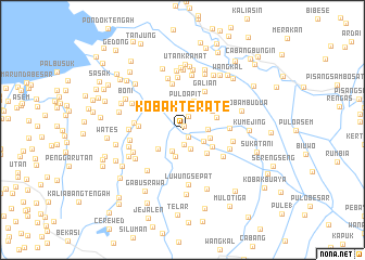 map of Kobakterate