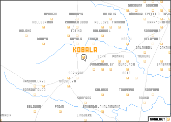 map of Kobala