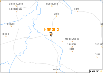 map of Kobala