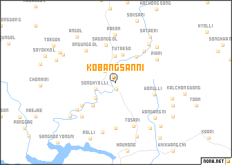 map of Kobangsan-ni