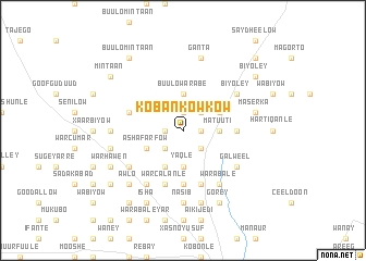 map of Koban Kow Kow