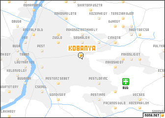 map of Kőbánya