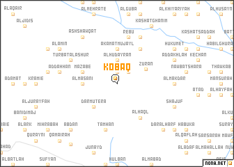 map of Kobaq