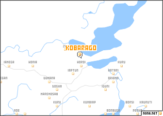 map of Kobarago