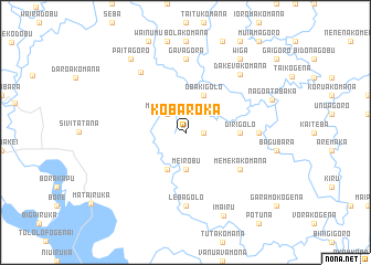 map of Kobaroka