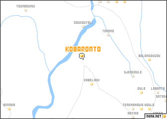 map of Kobaronto