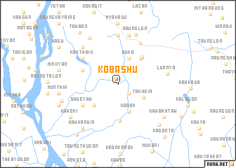 map of Kobashu