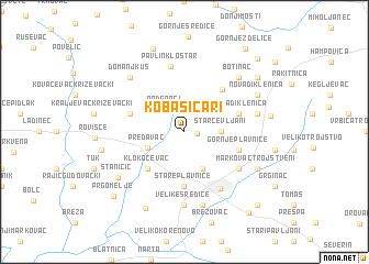 map of Kobasičari