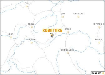 map of Kobatake