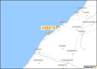 map of Kobato