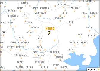 map of Koba