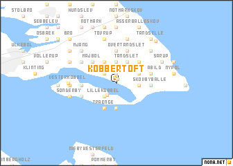 map of Kobbertoft