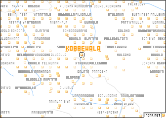 map of Kobbewala