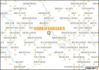 map of Köbbinghausen