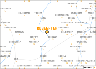 map of Kobé Gatéri