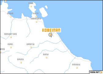 map of Kobeinan