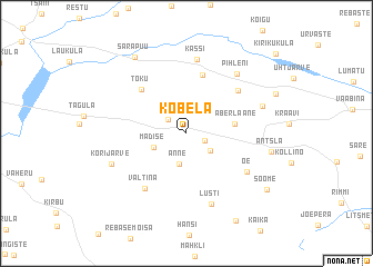 map of Kobela