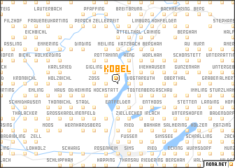 map of Kobel