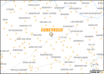 map of Kobenbour