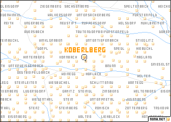 map of Köberlberg