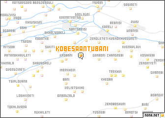 map of Kobesaantubani
