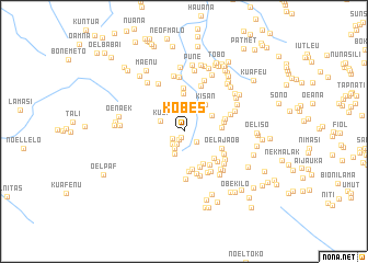 map of Kobes