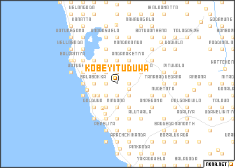 map of Kobeyituduwa