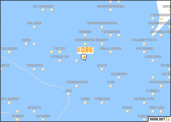 map of Kobé