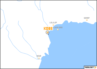 map of Kobe