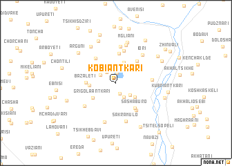 map of Kobiantkari