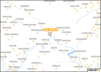 map of Kobidŏk