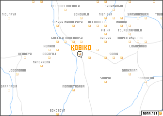 map of Kobiko