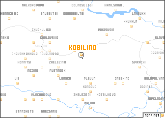 map of Kobilino