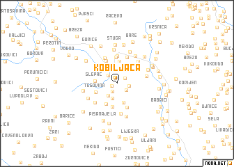 map of (( Kobiljaća ))