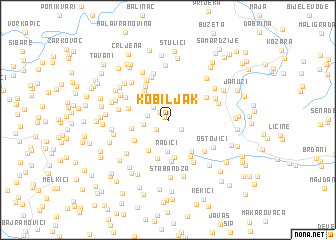 map of Kobiljak