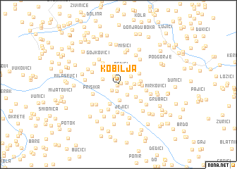 map of Kobilja