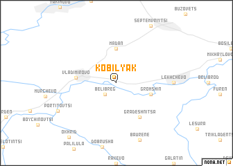 map of Kobilyak