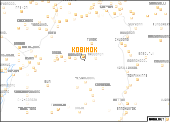 map of Kobimok