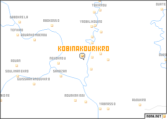 map of Kobinakourikro