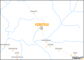 map of Kobingui