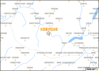 map of Kobingwe