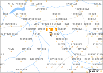 map of Kobin