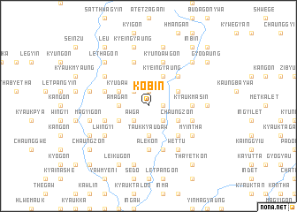 map of Kobin