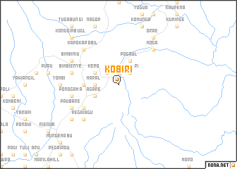 map of Kobiri