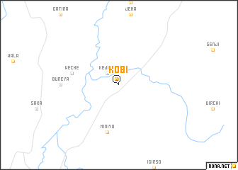 map of Kobī