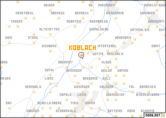 map of Koblach