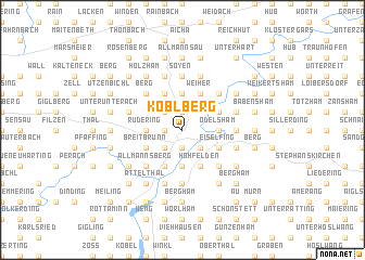 map of Koblberg